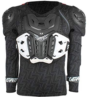Leatt 4.5 Body Protektorenjacke, schwarz/grau, S/M