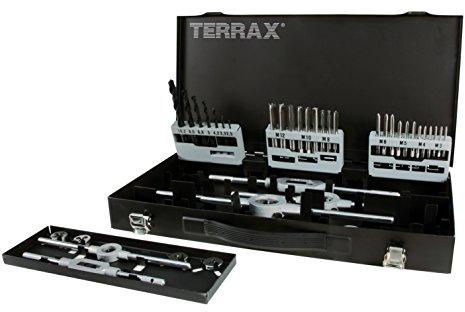 Terrax A245030 Coffret de filetage 44 pièces (Import Allemagne)