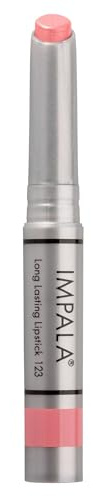 IMPALA Lippenstift 123 Kaugummirosa | Langanhaltend & Feuchtigkeitsspendend | Cremige Textur | Intensive Farbe