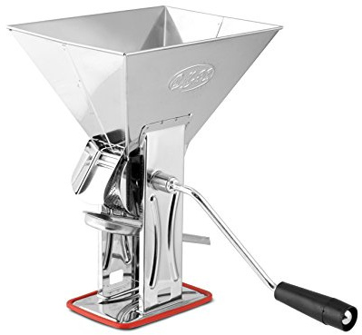 Home Marzano Passa Pomodoro Manuale, Grigio, 18 x 23 x 29.5 cm