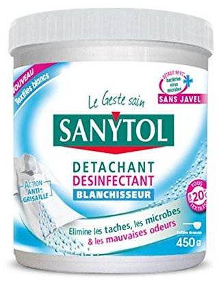 Sanytol blekningspulver (450G) - gratis frakt på beställningar i Frankrike - pris per enhet