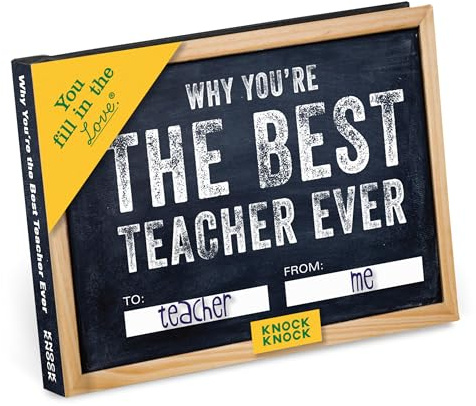 Why You’re the Best Teacher Ever Fill in the Love Book