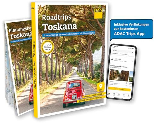 ADAC Roadtrips - Toskana: Traumurlaub ab dem ersten Kilometer - mit Planungskarte