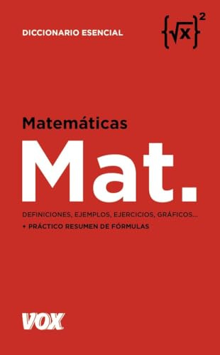 Matemáticas (VOX - Diccionarios Temáticos Vox - Colección Vox 10)