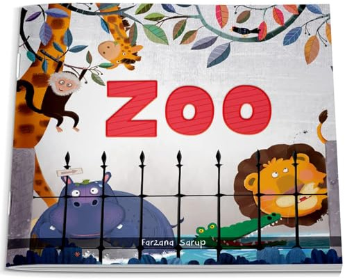 Zoo - Illustrated Book On Zoo Animals