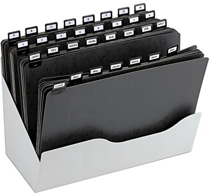 REXEL 6036100 Metall-Karteitrog, lichtgrau