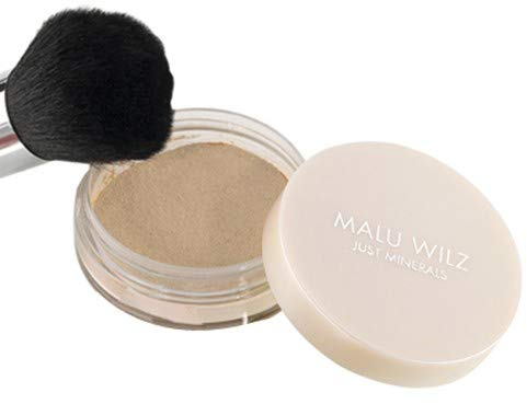 Malu Wilz Just Mineral Powder Foundation Nr.6 Apricot Balance 15g I Mineral Puder Makeup I Puder Foundation für strahlenden Teint, auch für sensible Haut