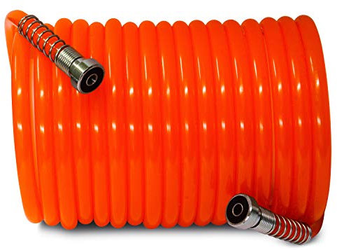 TUBO SPIRALATO PER COMPRESSORE ML 15 RACCORDATO 6X8