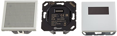 Jung Smart Radio - Set Mono Serie LS Alpinweiß, 1 Stück, Rad LS 918 WW