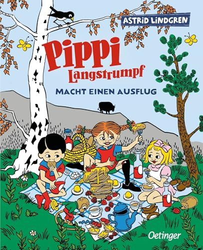 Pippi Langstrumpf macht einen Ausflug: Eine lustige Bilderbuchgeschichte mit Pippi, Tommy und Annika für Kinder ab 4 Jahren