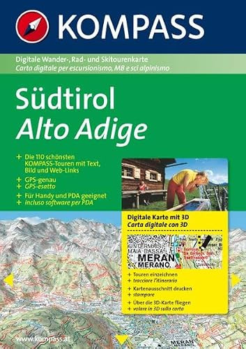 Südtirol / Alto Adige. DVD-ROM für Windows 95/98/2000/NT/XP.