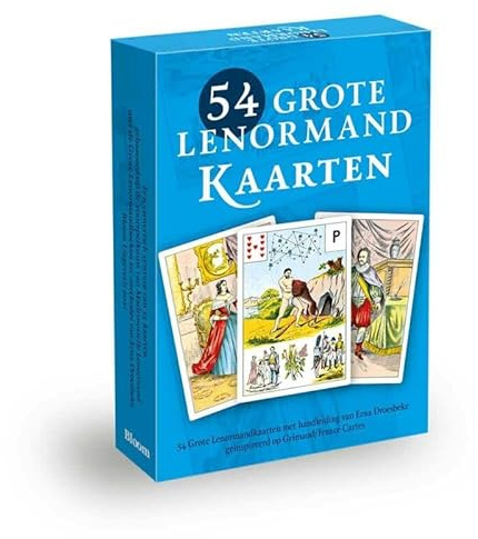 54 Grote Lenormandkaarten (incl. handleiding): Een esoterisch systeem van 54 kaarten gebaseerd op de voorspelkunst van Mademoiselle Lenormand