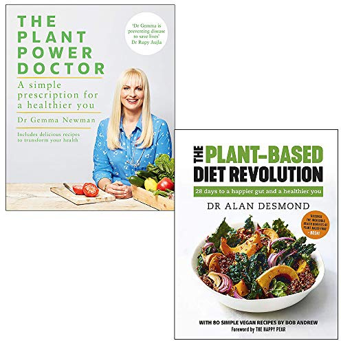 The Plant Power Doctor By Dr Gemma Newman & The Plant-Based Diet Revolution By Dr Alan Desmond 2 Books Collection Set