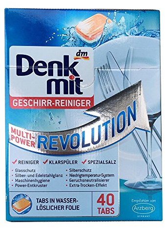 DenkMit Multi Power Revolution Geschirreiniger (40 Stck. Packung)