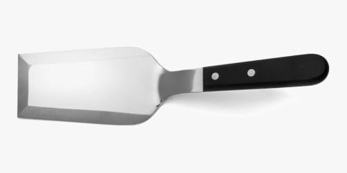 Arcos Espátula de Cocina Profesional - Hoja de Acero Inoxidable NITRUM 160 mm - Resistente a Químicos y Calor - Mango Ergonómico POM Negro - Serie Universal