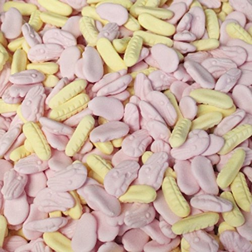 Barratt Assorted Foam Shrimps and Bananas 1kg Bag