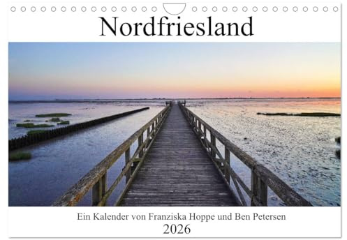 Nordfriesland (Wandkalender 2026 DIN A4 quer), CALVENDO Monatskalender: Wunderschöne Nordseeküste. (CALVENDO Natur)
