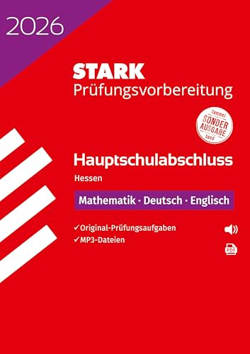 STARK Mathematik, Deutsch, Englisch - Hauptschulabschluss 2026 Hessen - Prüfungsvorbereitung (Abschlussprüfungen)
