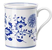 Hutschenreuther Blau Zwiebelmuster Becher mit Henkel 0,3 l