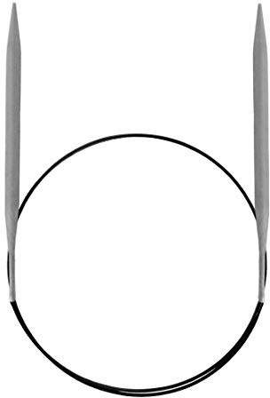 Prym 211291 Rundstricknadeln ALU 50 cm 5,00 mm grau