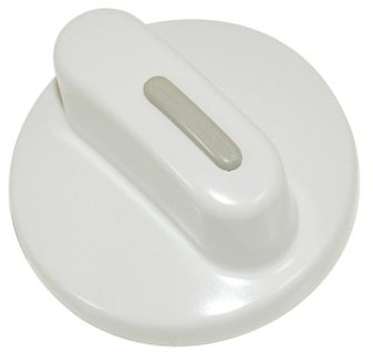 Brandt Cuisinière Hob Knob contrôle blanc