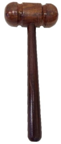 ND Sports Cricket Bat Double Sided Knocking Wood Tool, One Size, Mallet