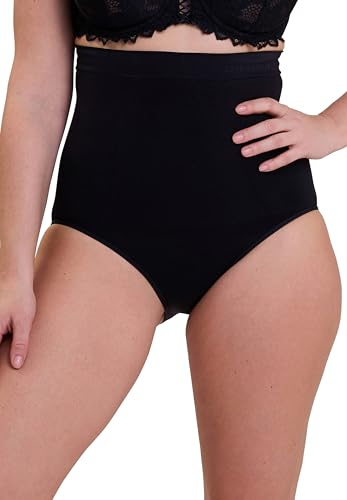 Sans Complexe Femme Slimmers 619153 Culotte gainante, Noir, 38-40 EU