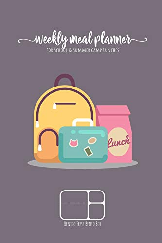 Weekly meal planner for school and summer camp lunches | BENTGO FRESH BENTO BOX: DOWNLOADABLE BONUS Lunch Notes PDF + Grocery list interactive PDF - ... meal planner for BENTO BOX COLLECTION)