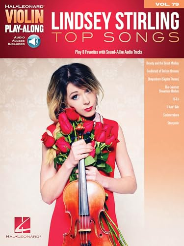 Lindsey stirling - top songs - violin play-along volume 79 - recueil + enregistrement(s) en ligne