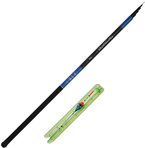 Angel-Berger Stipprute mit Fertigangel Pole Rod Kinderangel Köderfischangel Polerute Stippe Angel Set