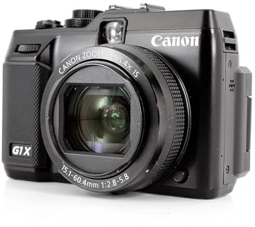 Canon PowerShot G1 X Digitalkamera (14,3 MP, 4-Fach Opt. Zoom, 7,6cm (3 Zoll) Display, bildstabilisiert) schwarz