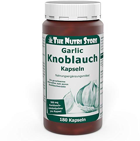Knoblauch 500 mg Kapseln 180 Stk. - geruchsarm