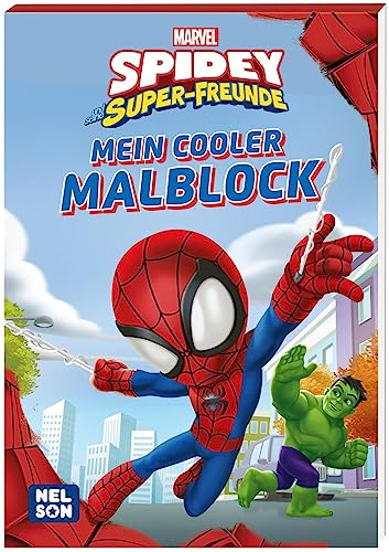 MARVEL Spidey und seine Super-Freunde: Mein cooler Malblock: Malblock