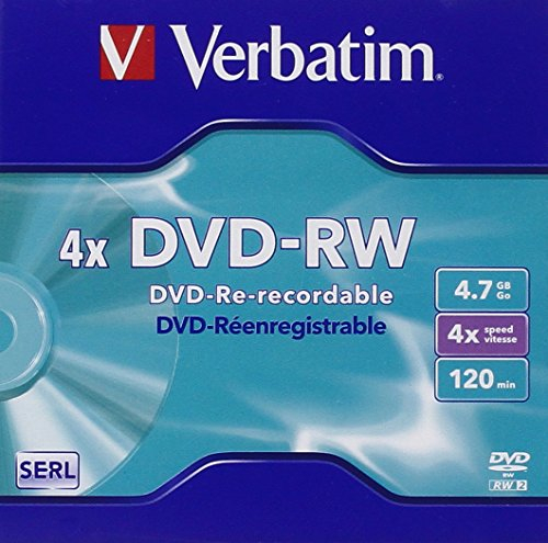 Verbatim DVD-RW 4.7GB - Confezione da 1