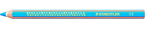 STAEDTLER Buntstift SUPER DICKI, sechseckig, blau