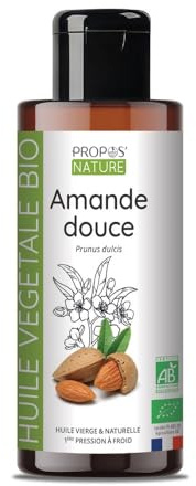 Huile Végétale d'Amande Douce Bio - 100 ml - Propos'Nature