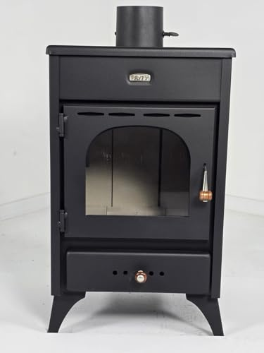 Prity STUFA Nera A LEGNA MODELLO KIR9/12KW
