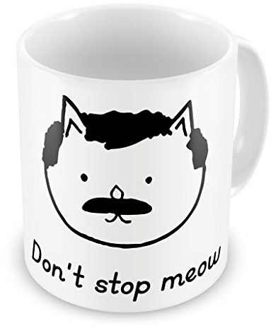 iMage Tazza Mug Queen Don't stop meow-Divertente