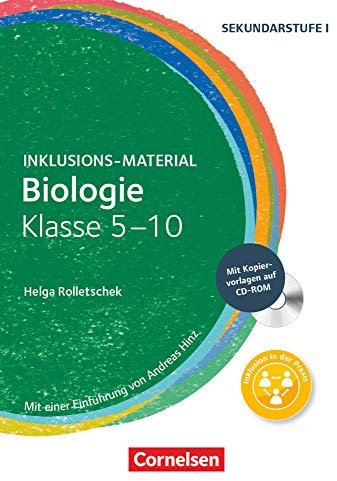 Inklusions-Material - Klasse 5-10: Biologie - Buch mit CD-ROM