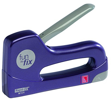 Rapid 23317500 Handtacker Fun to Fix M10R, Blisterverpackung, violett