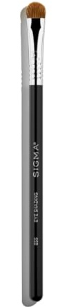 Sigma Beauty Professional E55 Eye Shading Brush – Eye Makeup Brush for Even Base Application - Soft, Dense Eyeshadow Makeup Brush for Primer, Cream Eyeshadow or Powder Eyeshadow (1 Brush)
