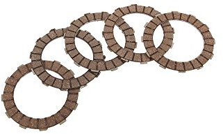 Kupplungsscheiben A12 / Reibbelag - ALU 2,5mm dick (5-er Pack)