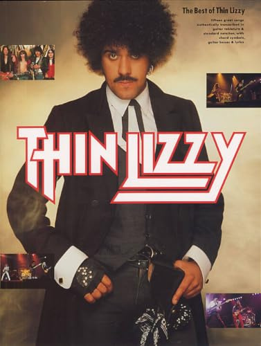 The Best of Thin Lizzy | Guitar Solo Songbook with Tab and Notation | Rock Guitar Sheet Music Book for students and music lovers | Guitar Tablature Standard Notation with Chord Symbols for Practice