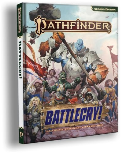 Pathfinder Rpg Battlecry! P2 | Ab 16 Jahren, Second Edition Remaster RPG Regelbuch, 224 Seiten, Tabletop Gaming