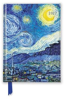 Vincent van Gogh - Sternennacht - Taschenkalender 2027: Original Flame Tree Publishing-Pocket Diary [Taschenkalender]
