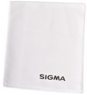 Sigma Large Microfibre Lens Cleaning Cloth - White