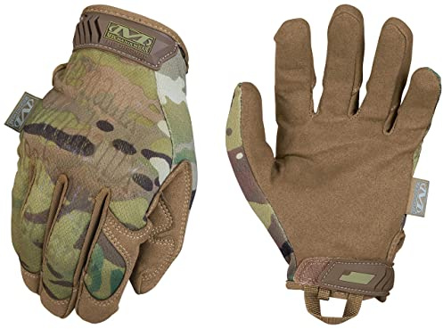 Mechanix Wear: The Original MultiCam Tactical Work Gloves with Secure Fit, Flexible Grip for Multi-purpose Use, Durable Touchscreen Safety Gloves for Men (XX-Large, MultiCam)
