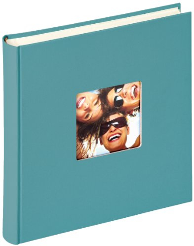 walther design Fotoalbum petrolgrün 30 x 30 cm mit Cover-Ausstanzung, Fun FA-208-K