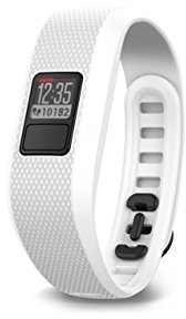 Garmin 010-01608-07 Vivo Fit 3 Activity Tracker, WW, Regular Fit - White