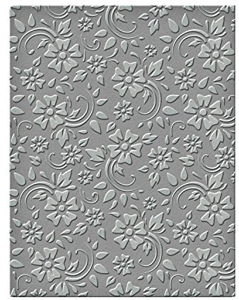 Spellbinders SES-008 Prägeschablone Blumen und Blätter, Kunststoff, transparent